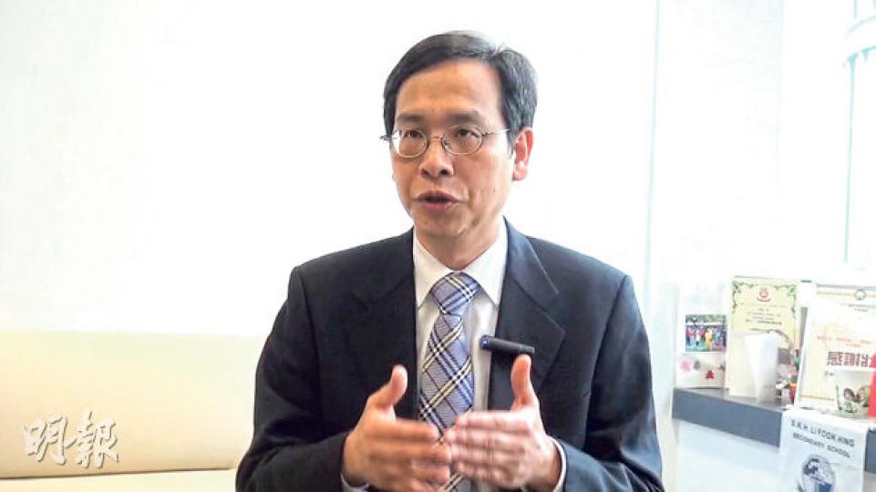 教育界議員葉建源回應陳佐洱言論,指京官及學者「判錯症」,年輕人對內地印象變差,非因教育課程或學校教育出問題,而是內地社會動態事件,如李旺陽、維權人士遭打壓等。(盧翊銘攝) 教育界議員葉建源回應陳佐洱言論,指京官及學者「判錯症」,年輕人對內地印象變差,非因教育課程或學校教育出問題,而是內地社會動態事件,如李旺陽、維權人士遭打壓等。(盧翊銘攝)