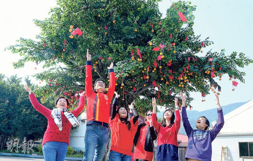 林村許願廣場今年2月19日至3月5日舉辦香港許願節,但寶牒會加價5蚊,加至25蚊。(劉焌陶攝) 林村許願廣場今年2月19日至3月5日舉辦香港許願節,但寶牒會加價5蚊,加至25蚊。(劉焌陶攝)