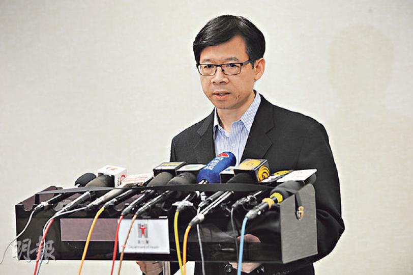 衛生防護中心總監梁挺雄(圖)認為流感與禽流感病毒洗牌風險低,過往流感大爆發每20至50年一遇,並非經常發生。(樊銳昌攝) 衛生防護中心總監梁挺雄(圖)認為流感與禽流感病毒洗牌風險低,過往流感大爆發每20至50年一遇,並非經常發生。(樊銳昌攝)