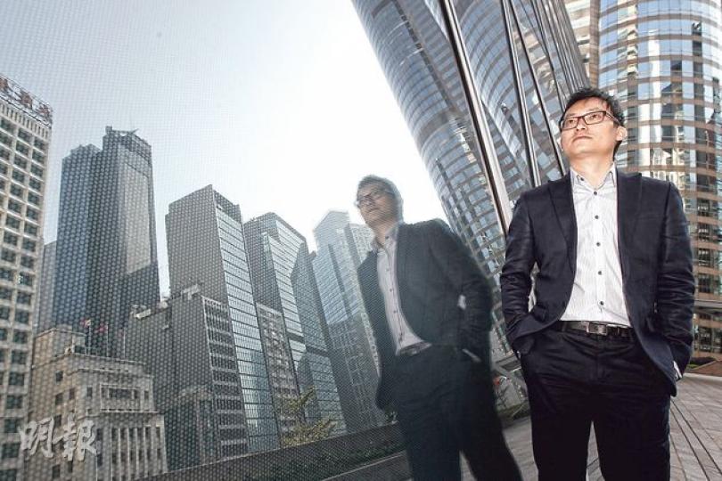 由會考9分到成為工程師,何競勛走過曲折的路,他認為最重要是找到自己感興趣的學科。(李紹昌攝) 由會考9分到成為工程師,何競勛走過曲折的路,他認為最重要是找到自己感興趣的學科。(李紹昌攝)
