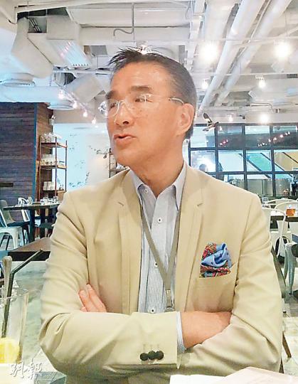 港區人大代表、新民黨田北辰（圖）表示，會於人大會議期間提議限制「一簽多行」訪港次數至一年30次，又希望中央支持特區政府，在政改決議案中寫明可重啟五部曲，修改2022年及以後的特首選舉方法。（梁卓怡攝）