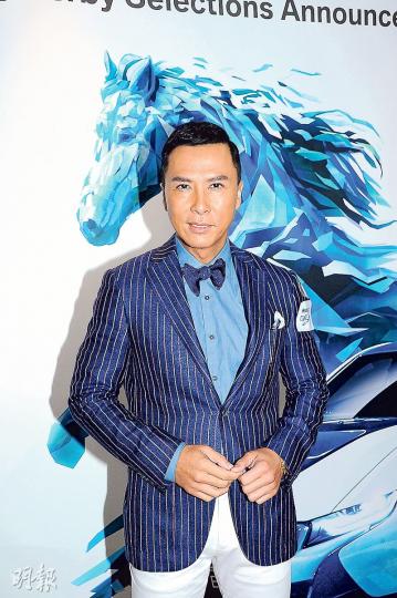 甄子丹認為要勁減30磅再演葉問不可行,因擔心連風都可以吹得走。(攝影:鍾偉茵) 甄子丹認為要勁減30磅再演葉問不可行,因擔心連風都可以吹得走。(攝影:鍾偉茵)