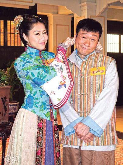黎耀祥、胡定欣拍《公公出宮》,兩人已是第7度合作拍劇。(攝影/記者﹕孫慧莊) 黎耀祥、胡定欣拍《公公出宮》,兩人已是第7度合作拍劇。(攝影/記者﹕孫慧莊)