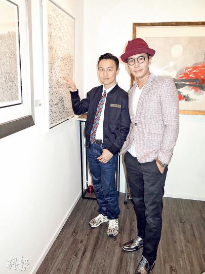 鄭敬基(左)與李逸朗(右)努力為紀念張國榮的演唱會排練,因而消瘦不少。(攝影/記者:楊安莉) 鄭敬基(左)與李逸朗(右)努力為紀念張國榮的演唱會排練,因而消瘦不少。(攝影/記者:楊安莉)