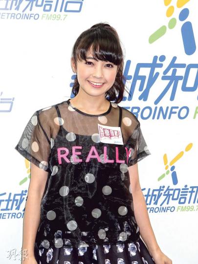 糖妹透露新碟跟不同地方的音樂人合作，希望加強專輯的音樂性。（攝影/記者：楊安莉）