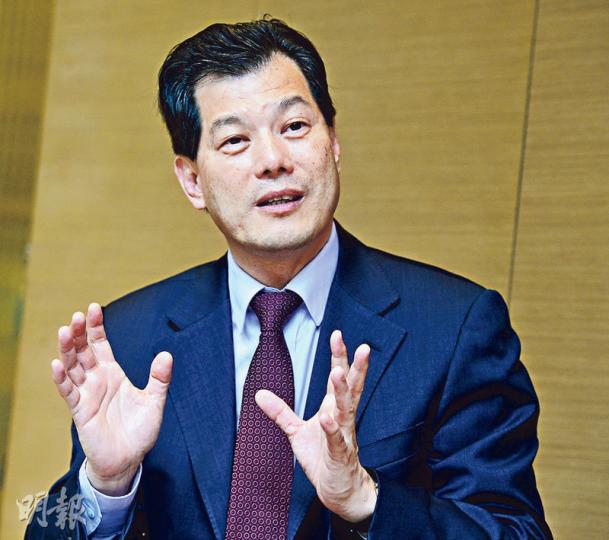 華懋執行董事兼行政總裁楊光表示，會安排獨立驗樓師評及90分或以上才交予買家。（劉焌陶攝）