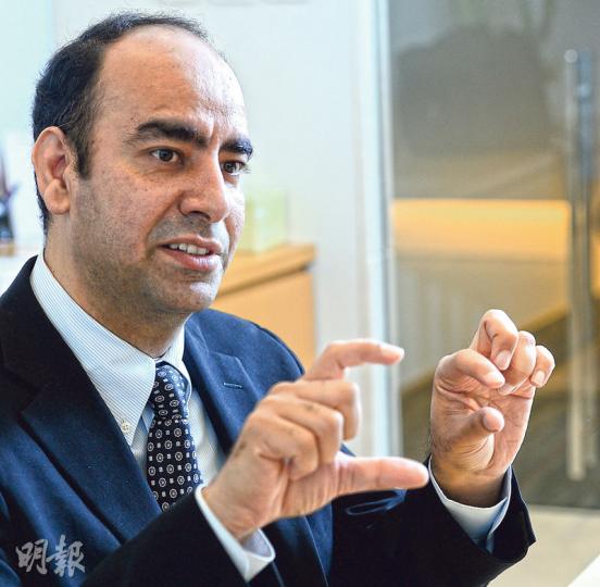銘基環球投資基金經理Sunil Asnani表示，印度最難的部分將會是在立法改革的推行上，這需要獲得印度國內多方政治勢力的支持。（劉焌陶攝）