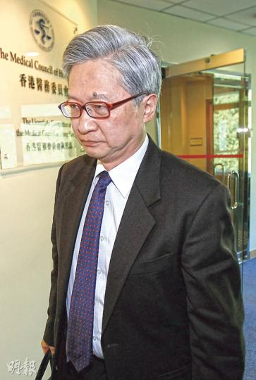 西醫林觀禮（圖）涉嫌5項專業失德，醫委會昨召開聆訊。（李紹昌攝）