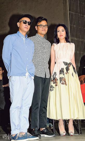 小春、林家棟及楊千嬅望頒獎禮一切順利。（攝影﹕孫華中）