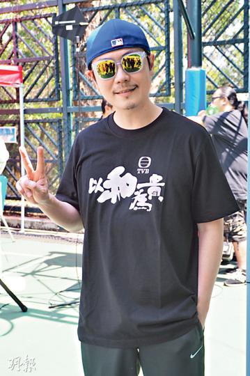 李思捷雖否認與黃心穎拍拖3個月，但大讚黃心穎年輕靚女又有才華。（攝影：梁迺楠）