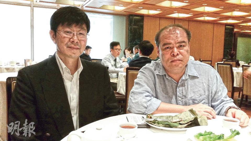 曾和光通信高層共事過的東鄉孝士(圖),日前重現香港,並且加盟中國信息科技,擬打開內地的互聯網市場。(陳偉燊攝) 曾和光通信高層共事過的東鄉孝士(圖),日前重現香港,並且加盟中國信息科技,擬打開內地的互聯網市場。(陳偉燊攝)