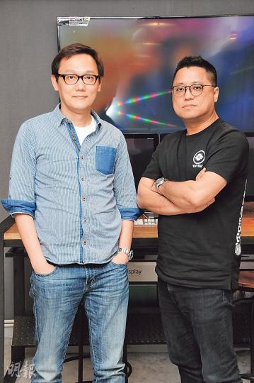 陸劍青(左)與梁樂民(右)稱重本製作新片《赤道》非為攞獎。(攝影/記者:林祖傑) 陸劍青(左)與梁樂民(右)稱重本製作新片《赤道》非為攞獎。(攝影/記者:林祖傑)