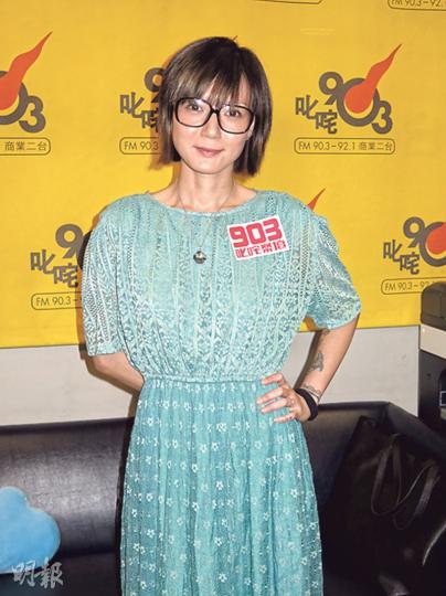 盧巧音正努力增肥,但强調與計劃懷孕無關。(攝影/記者﹕孫慧莊) 盧巧音正努力增肥,但强調與計劃懷孕無關。(攝影/記者﹕孫慧莊)