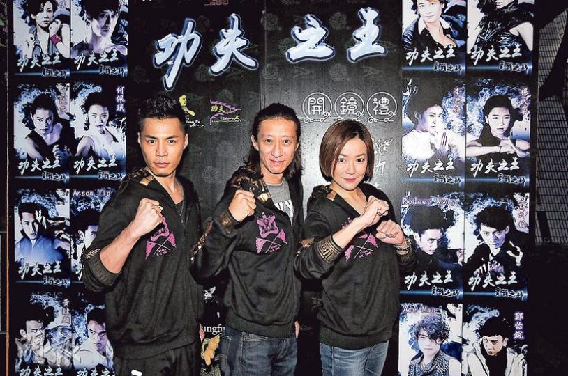 梁焯滿(中)自導自演新片,請來梁敏儀(右)及白健恩(左)演出。(攝影/記者:林祖傑) 梁焯滿(中)自導自演新片,請來梁敏儀(右)及白健恩(左)演出。(攝影/記者:林祖傑)