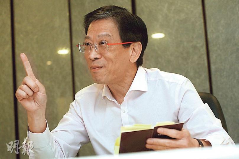全國政協委員、基本法研究中心主任胡漢清(圖)建議政府應成立工作小組,處理23條立法的前期工作。(李紹昌攝) 全國政協委員、基本法研究中心主任胡漢清(圖)建議政府應成立工作小組,處理23條立法的前期工作。(李紹昌攝)