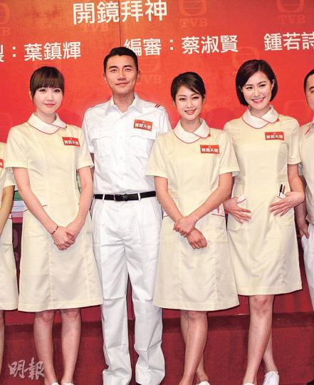 吳若希(左起)、洪永城、岑麗香及劉佩玥合作拍劇,期待擦出火花。(攝影/記者:鍾一虹) 吳若希(左起)、洪永城、岑麗香及劉佩玥合作拍劇,期待擦出火花。(攝影/記者:鍾一虹)