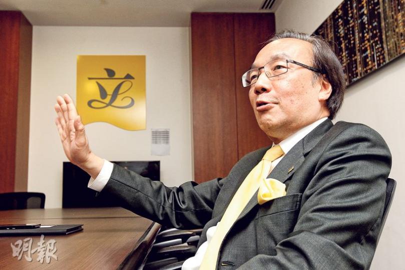 公民黨黨魁梁家傑認為,泛民否決政改後,應和公民社會加強連結,在議會推動「本土角度主流化」。(李紹昌攝) 公民黨黨魁梁家傑認為,泛民否決政改後,應和公民社會加強連結,在議會推動「本土角度主流化」。(李紹昌攝)