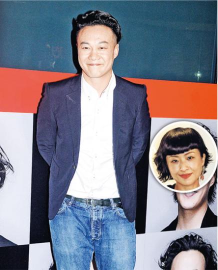 陳奕迅是圈中出名的愛妻號，十分惜老婆徐濠縈（圓圖）。（攝影：孫華中）