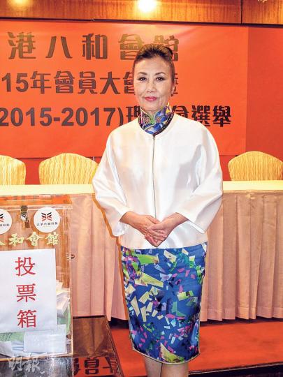 汪明荃對於《風雲天地》被批評，她希望大家細心再看下去。（攝影/記者：林蘊兒）