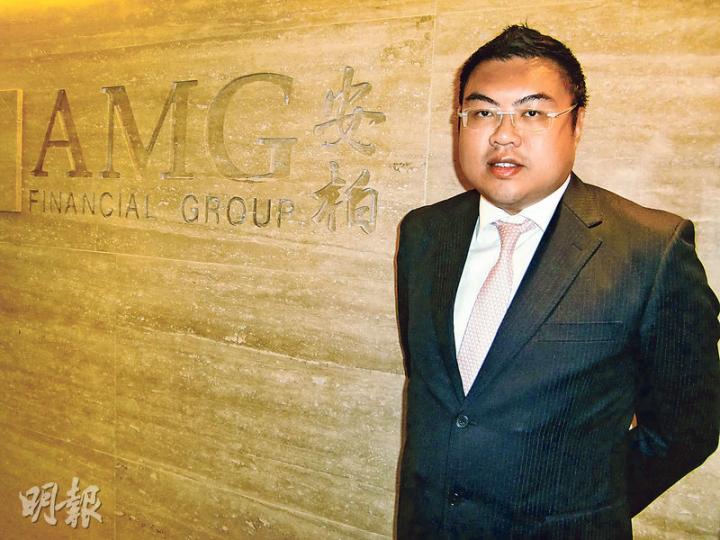 安柏環球投資顧問投資總監梁偉民認為，下半年本港低息環境仍會持續，故本港股市近日下跌對樓市的不利影響料有限。（葉創成攝）