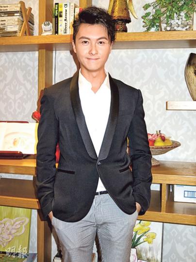 王浩信避談是否因簽約無綫5年被力捧，只稱獲演出機會好感恩。（攝影/記者﹕孫慧莊）