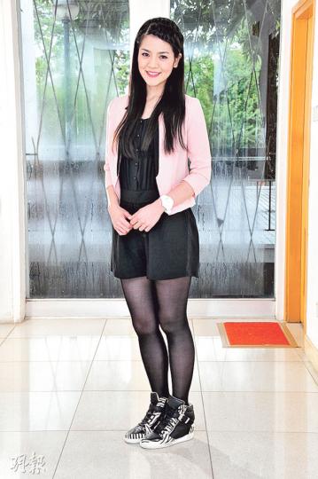 （攝影﹕娛樂組）龍小菌算是香港首位蒙面演出的歌手。（攝影﹕娛樂組）