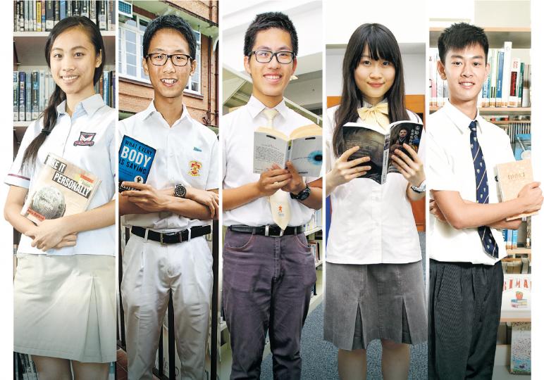 狀元看什麼書？ （陳淑安、李紹昌、余俊亮攝）