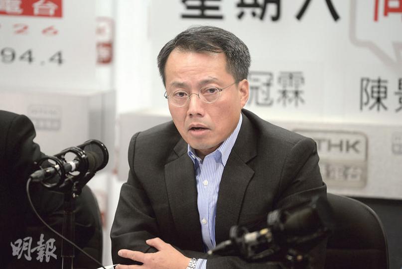 警務處行動處長劉業成稱，警方已經把朱經緯被投訴的個案，交給律政司尋求意見，決定下一步如何處理。（鍾林枝攝）