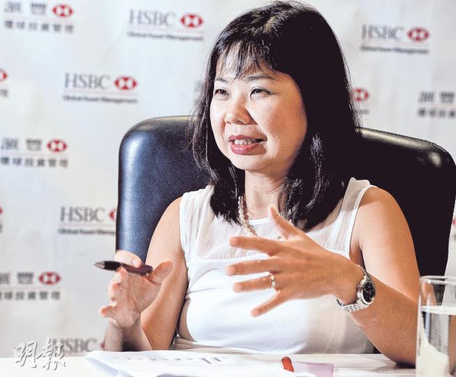 匯豐環球投資管理股票投資管理董事馮家慧表示，目前7806間小型股企業，被賣方分析員覆蓋的僅1512隻，因目前有限的覆蓋率中就已發掘出不少優質企業，相信背後一定存更大機遇。（劉焌陶攝）