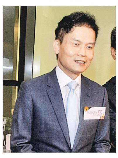 恒地營業（一）部總經理林達民（圖）表示，由於元朗站以高價批出，故將視乎市場反應再決定旗下尚悅的推售安排。（劉焌陶攝）