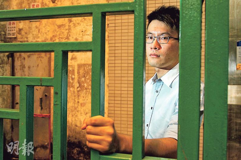 劉冠亨（圖）3年前與3個朋友成立「脫北者關注組」，他說﹕「可能我爭取不到什麼，可能只為一個理想，想個社會公平些，希望世界唔好再有極權，而做的事社會無人知，但我要繼續做，因為不知機會幾時到，屆時就有更多人知」。（林俊源攝）
