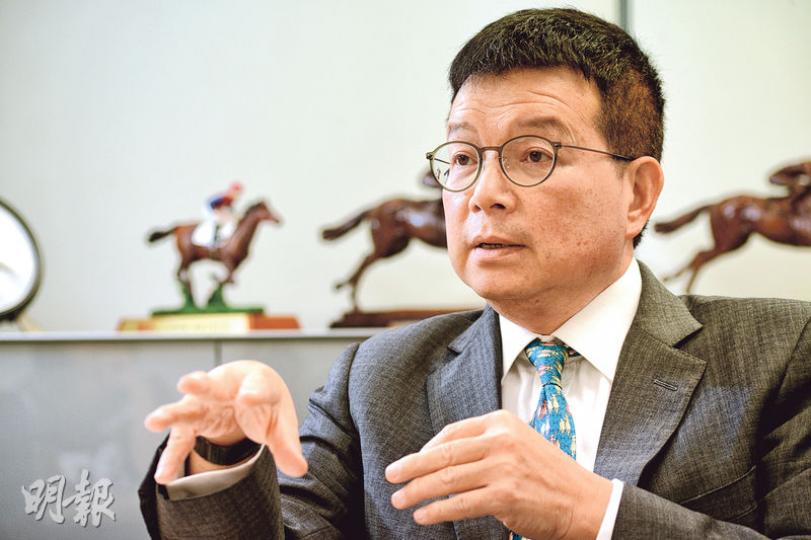 尚嘉控股行政總裁兼執行董事吳士元（圖）表示，公司今年已斥逾10億元掃入多項市區舖位及洋房地皮，同時又推出灣仔全幢商廈招標，務求貨如輪轉。（黃志東攝）