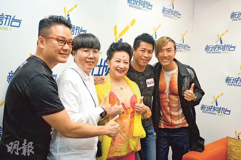 漢洋(左起)、路芙、薛家燕、蔡國威及張崇基各有入行辛酸史。(攝影鎅O者:柯美) 漢洋(左起)、路芙、薛家燕、蔡國威及張崇基各有入行辛酸史。(攝影鎅O者:柯美)