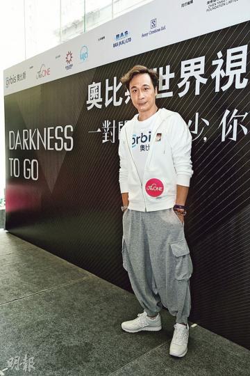 吳鎮宇自爆每天不停揶揄兒子Feynman。（攝影：柯美）