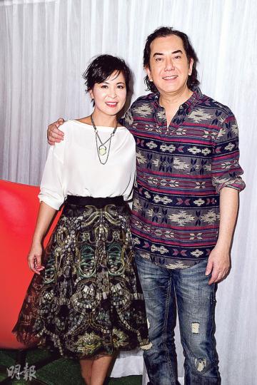 黃秋生讚蘇玉華藝術修養和水平高，最適合頂替吳君如演《狂揪夫妻》。（攝影：梁迺楠）