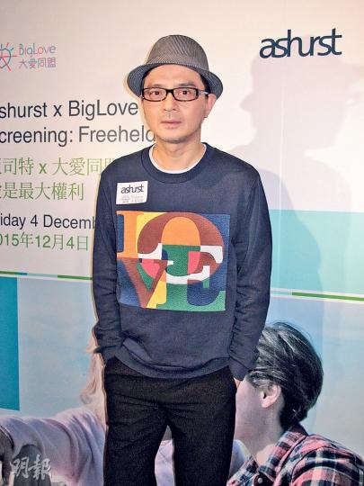 早前工作銳減的黃耀明,前晚在活動上表示近期情况較之前改善。(攝影鎅O者﹕鍾一虹) 早前工作銳減的黃耀明,前晚在活動上表示近期情况較之前改善。(攝影鎅O者﹕鍾一虹)