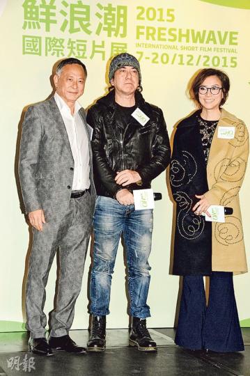 未知杜琪峯(左起)、黃秋生及鄭秀文會否有機會合作?(攝影:孫華中) 未知杜琪峯(左起)、黃秋生及鄭秀文會否有機會合作?(攝影:孫華中)