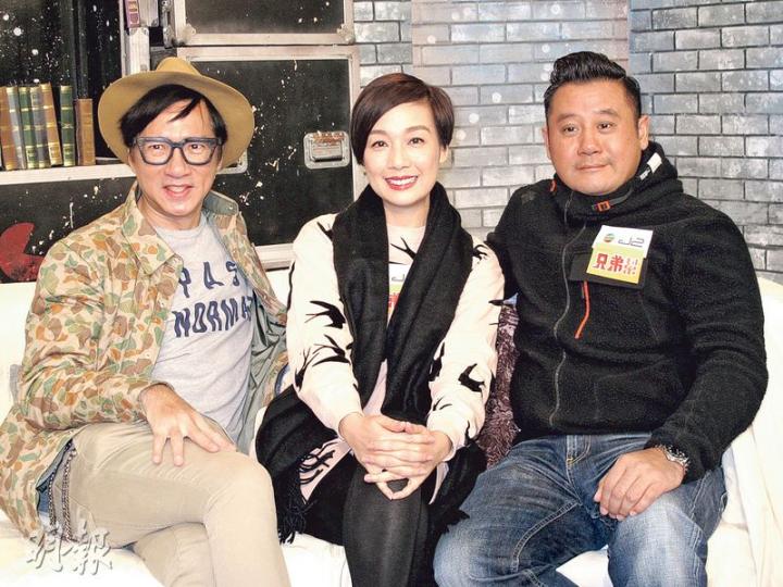 單立文(左起)、江美儀及麥長青視今次演出舞台劇為一個大挑戰。(攝影:鍾一虹) 單立文(左起)、江美儀及麥長青視今次演出舞台劇為一個大挑戰。(攝影:鍾一虹)