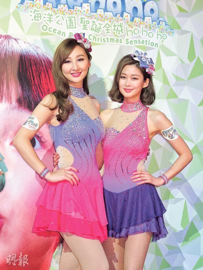 高海寧(左)羨慕岑麗香(右)有拖拍,香香立即大讚高海寧是好女仔,呼籲好男人展開追求。(攝影鎅O者:鍾一虹) 高海寧(左)羨慕岑麗香(右)有拖拍,香香立即大讚高海寧是好女仔,呼籲好男人展開追求。(攝影鎅O者:鍾一虹)