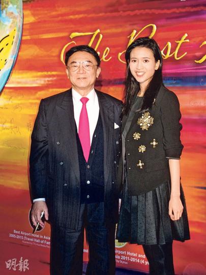羅寶文和爸爸羅旭瑞一起出席活動。(攝影:鍾一虹) 羅寶文和爸爸羅旭瑞一起出席活動。(攝影:鍾一虹)