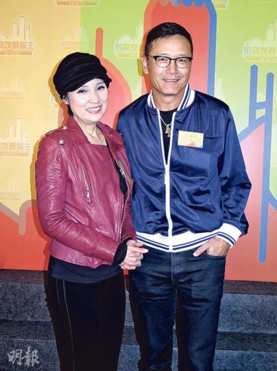 苗僑偉與戚美珍昨日夫妻檔出席活動。(攝影/記者﹕柯美) 苗僑偉與戚美珍昨日夫妻檔出席活動。(攝影/記者﹕柯美)