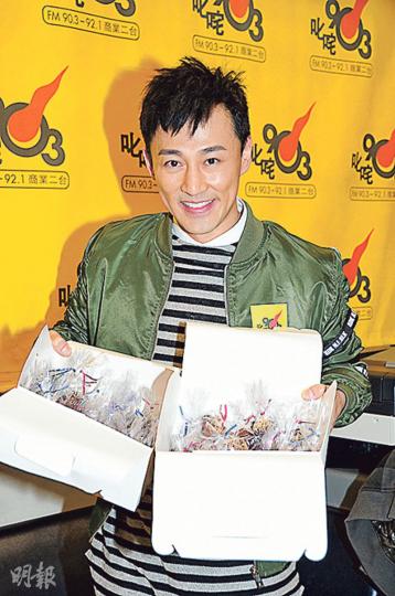 林峯表示與女友吳千語的愛是有層次的。(攝影﹕鍾偉茵) 林峯表示與女友吳千語的愛是有層次的。(攝影﹕鍾偉茵)