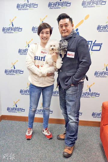 江美儀(左)與麥長青(右)覺得要活在當下。(攝影:柯美) 江美儀(左)與麥長青(右)覺得要活在當下。(攝影:柯美)