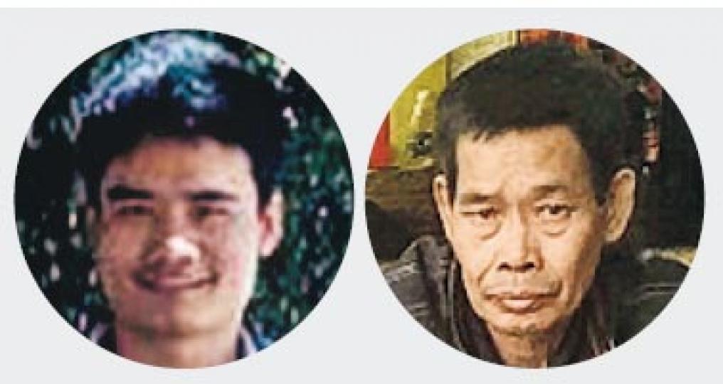 江西籍23歲罹難者黃小龍(左圖)及其父黃為寶(右圖)(死者家屬提供、明報記者攝) 江西籍23歲罹難者黃小龍(左圖)及其父黃為寶(右圖)(死者家屬提供、明報記者攝)