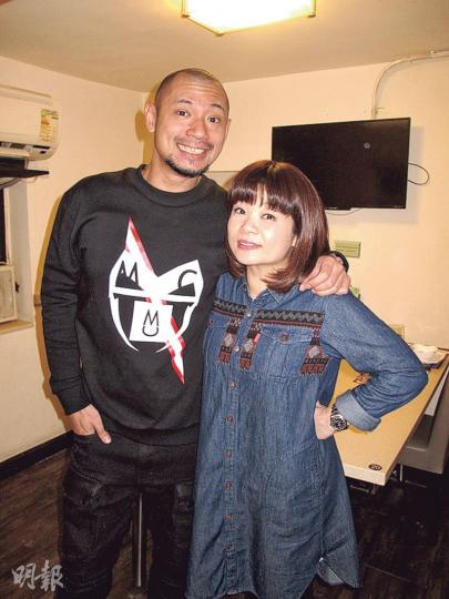 金剛、小儀表示合作有默契，對新劇收視有信心。（攝影﹕鍾一虹）高海寧笑言主持飲食節目有口福。（攝影﹕鍾一虹）