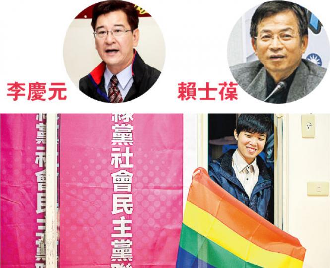 28歲的政治新星苗博雅，作為已「出櫃」的同志，推進同性婚姻立法是其主要政見之一。 （鄧宗弘攝）