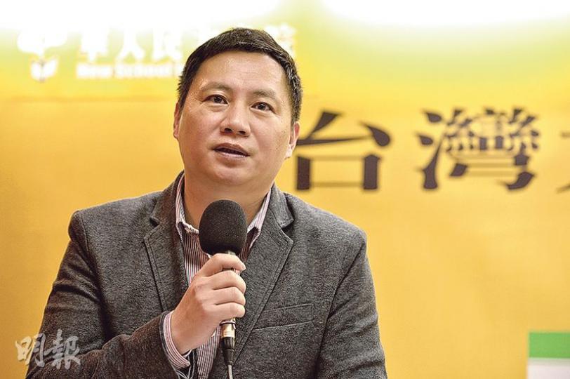 王丹（圖）提醒蔡英文不要做「馬英九2.0」。（鄧宗弘攝）