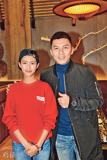 蔡思貝與袁偉豪各自有戀人,不擔心傳緋聞。(攝影/記者﹕梁榮達) 蔡思貝與袁偉豪各自有戀人,不擔心傳緋聞。(攝影/記者﹕梁榮達)
