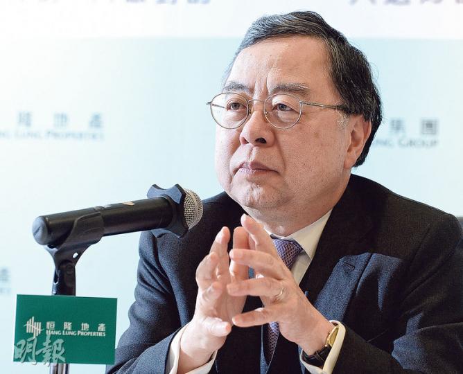 恒隆地產主席陳啟宗表示,當前內地面對的是短期困難,在世界上始終仍難找到經濟增長每年達6%至7%的國家去投資。(劉焌陶攝) 恒隆地產主席陳啟宗表示,當前內地面對的是短期困難,在世界上始終仍難找到經濟增長每年達6%至7%的國家去投資。(劉焌陶攝)