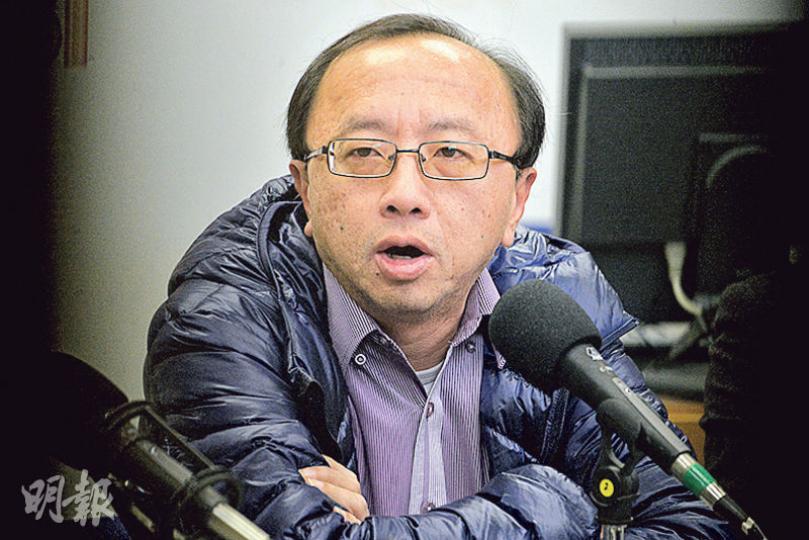 港大校委張達明(圖)昨批評,校委會主席李國章的說法無助解決問題,做法絕不恰當。(楊柏賢攝) 港大校委張達明(圖)昨批評,校委會主席李國章的說法無助解決問題,做法絕不恰當。(楊柏賢攝)
